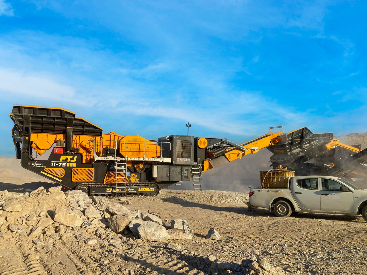 FABO Mobile crusher - Mobiele breker: afbeelding 3 FABO Mobile crusher - Mobiele breker: afbeelding 3