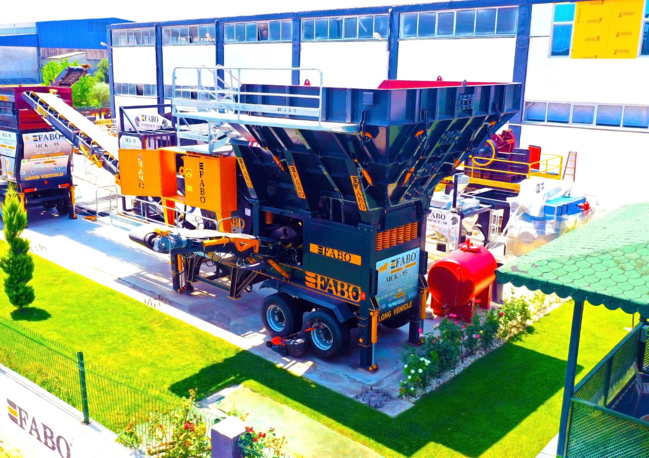 FABO Mobile crusher - Mobiele breker: afbeelding 1 FABO Mobile crusher - Mobiele breker: afbeelding 1