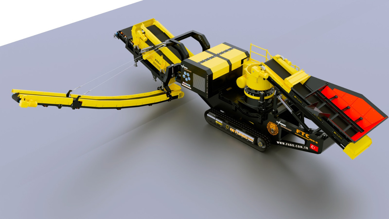 FABO Mobile crusher - Mobiele breker: afbeelding 4 FABO Mobile crusher - Mobiele breker: afbeelding 4