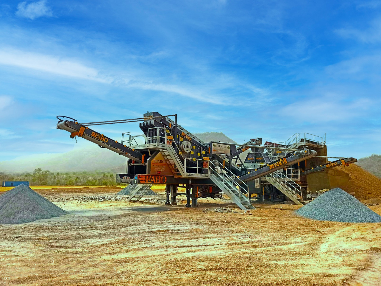 FABO Mobile crusher - Mobiele breker: afbeelding 3 FABO Mobile crusher - Mobiele breker: afbeelding 3