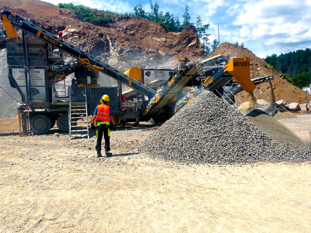 FABO Mobile crusher - Mobiele breker: afbeelding 5 FABO Mobile crusher - Mobiele breker: afbeelding 5