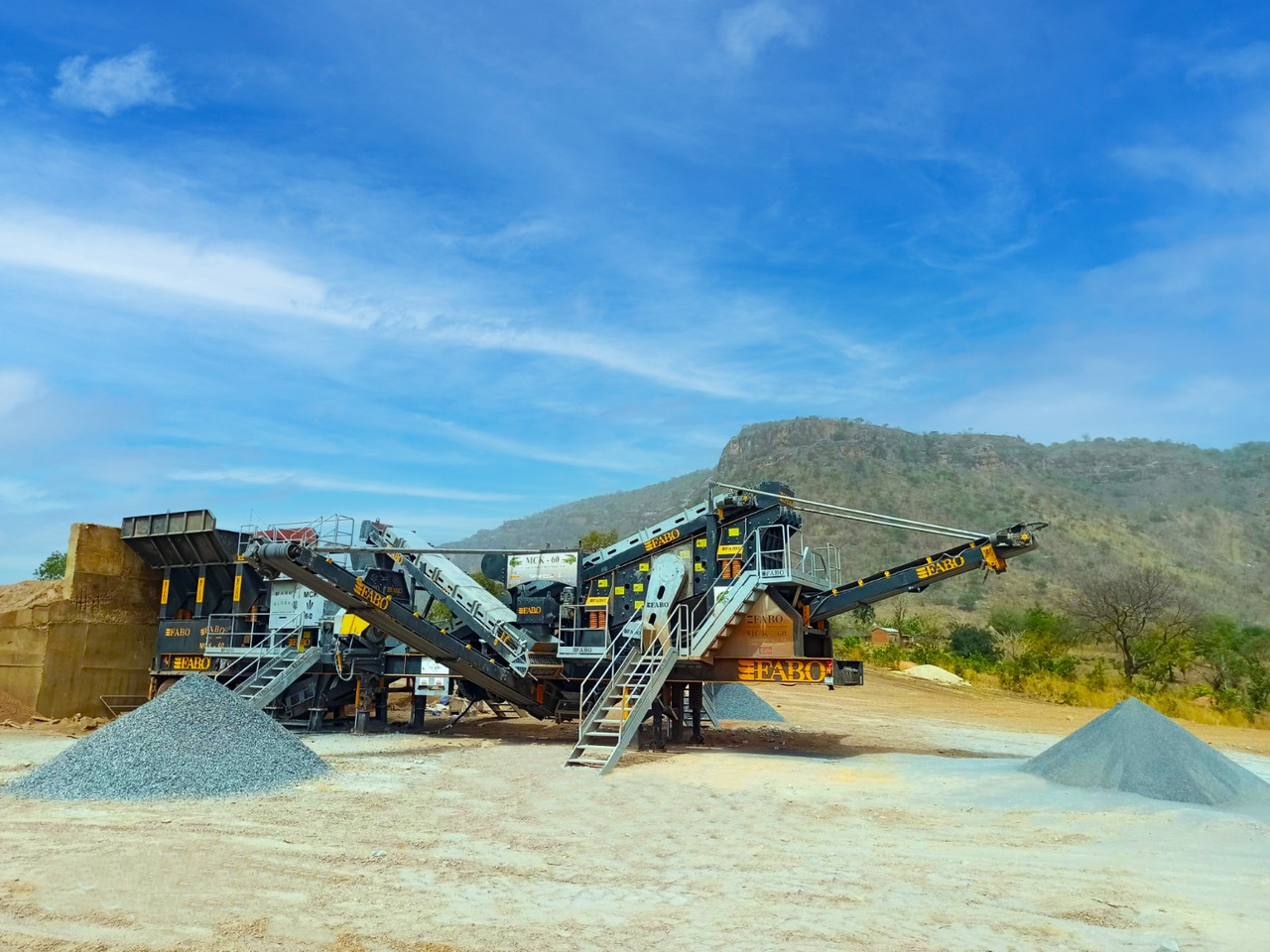 FABO Mobile crusher - Mobiele breker: afbeelding 2 FABO Mobile crusher - Mobiele breker: afbeelding 2