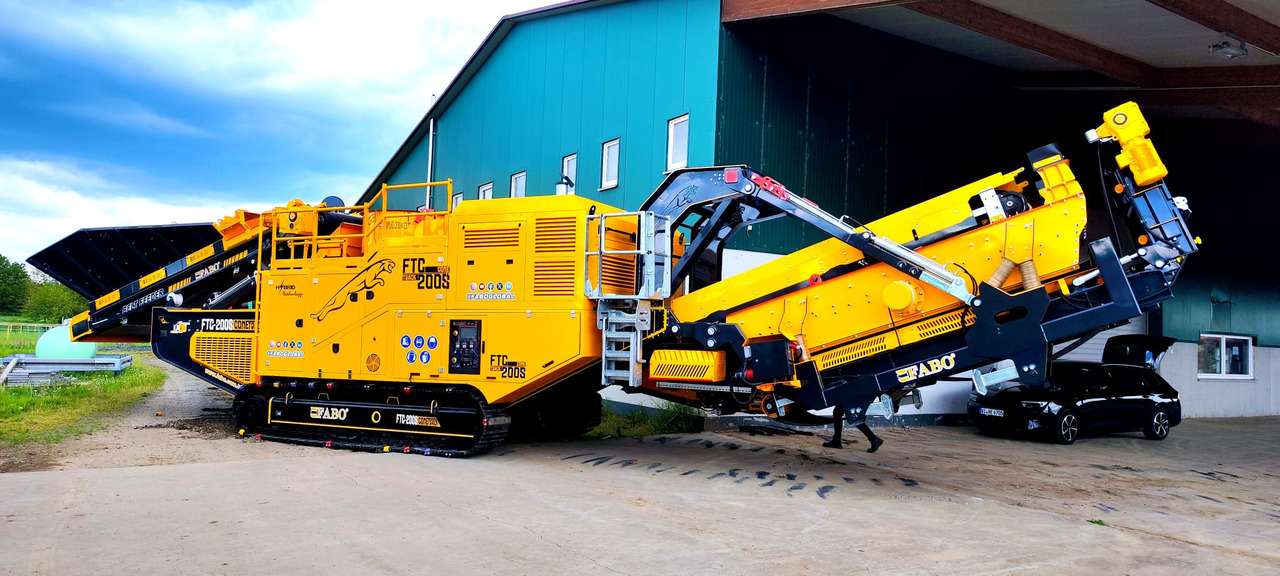 FABO Mobile crusher - Mobiele breker: afbeelding 2 FABO Mobile crusher - Mobiele breker: afbeelding 2