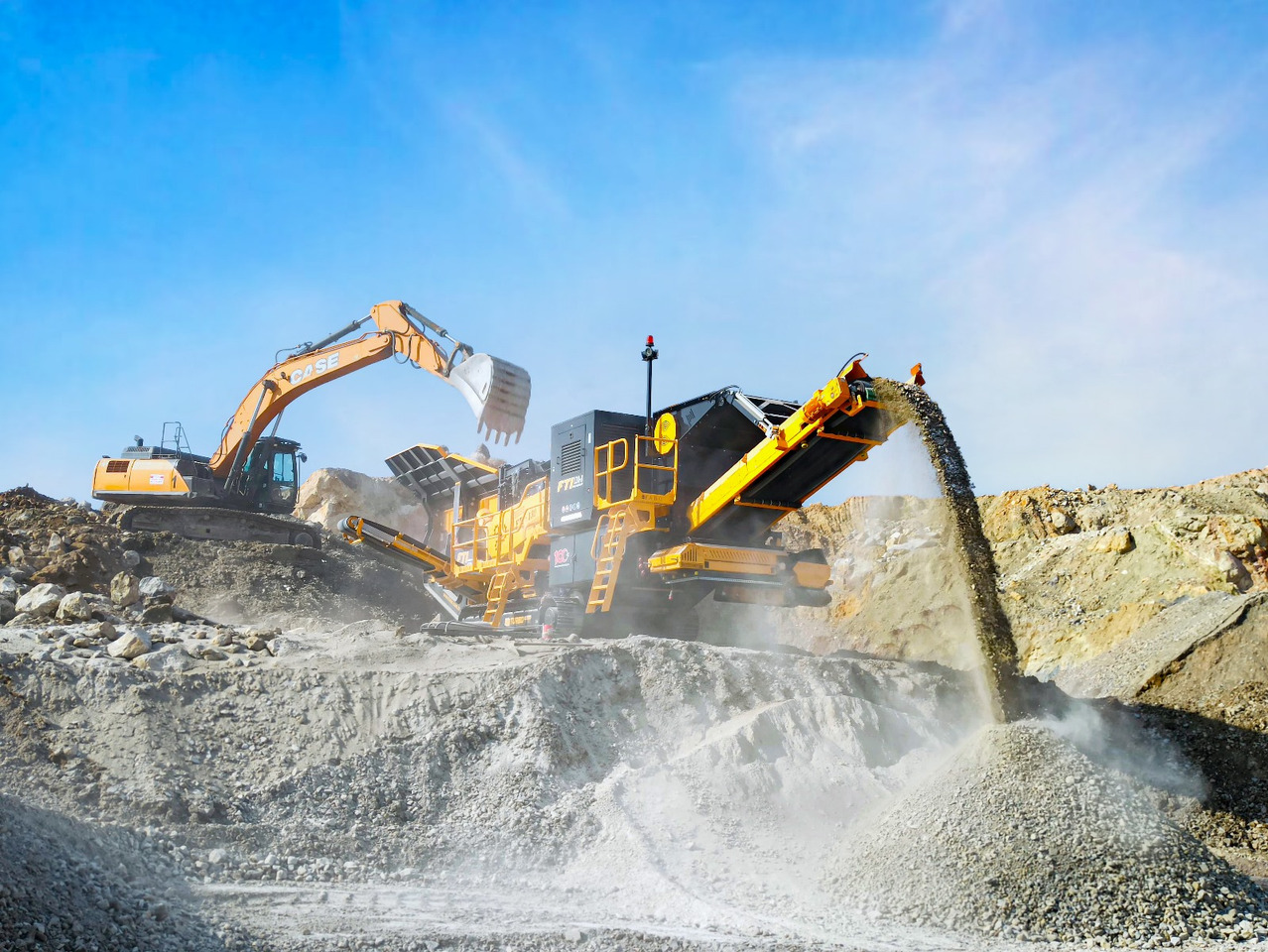 FABO Mobile crusher - Mobiele breker: afbeelding 1 FABO Mobile crusher - Mobiele breker: afbeelding 1