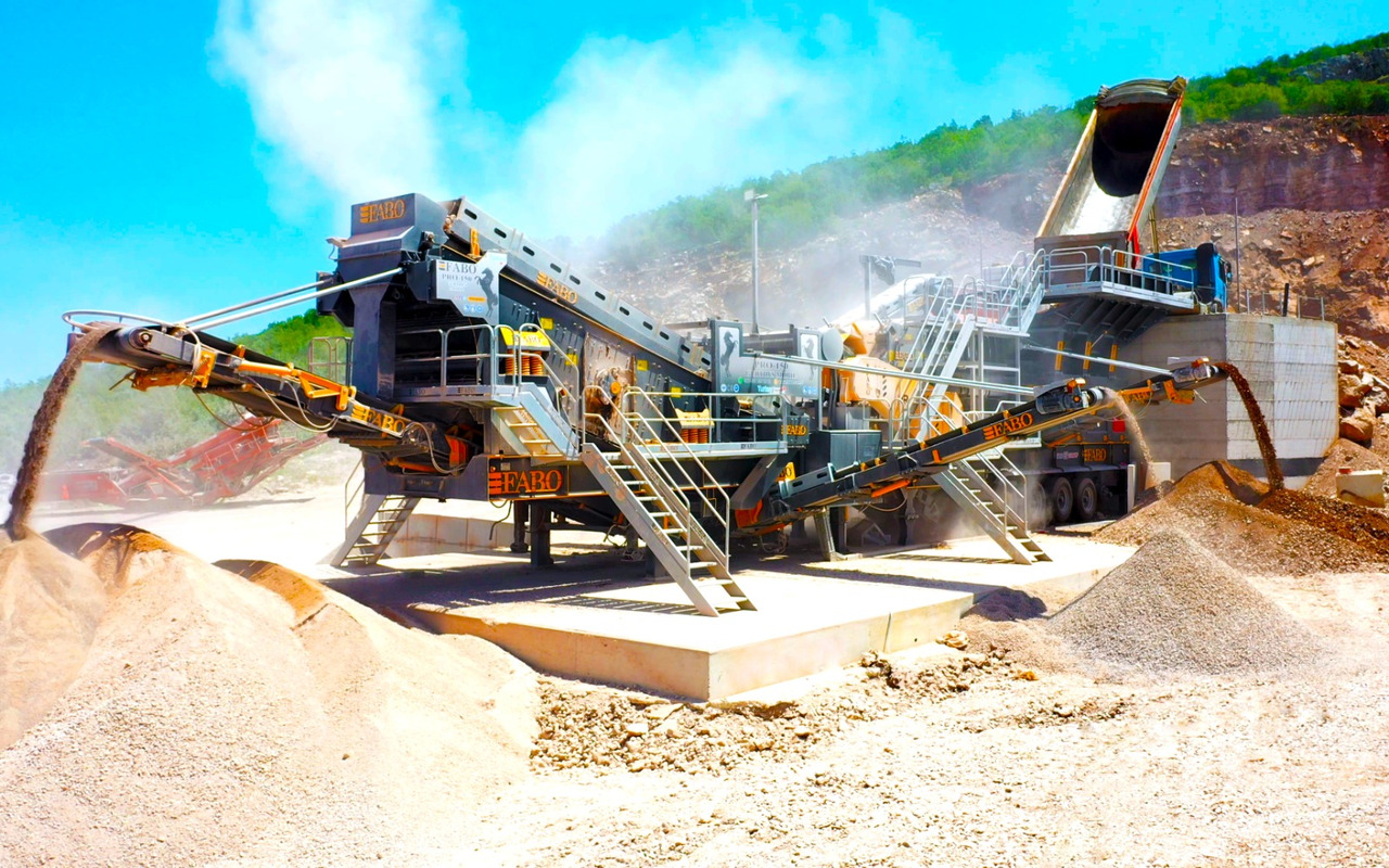 FABO Mobile crusher - Mobiele breker: afbeelding 2 FABO Mobile crusher - Mobiele breker: afbeelding 2