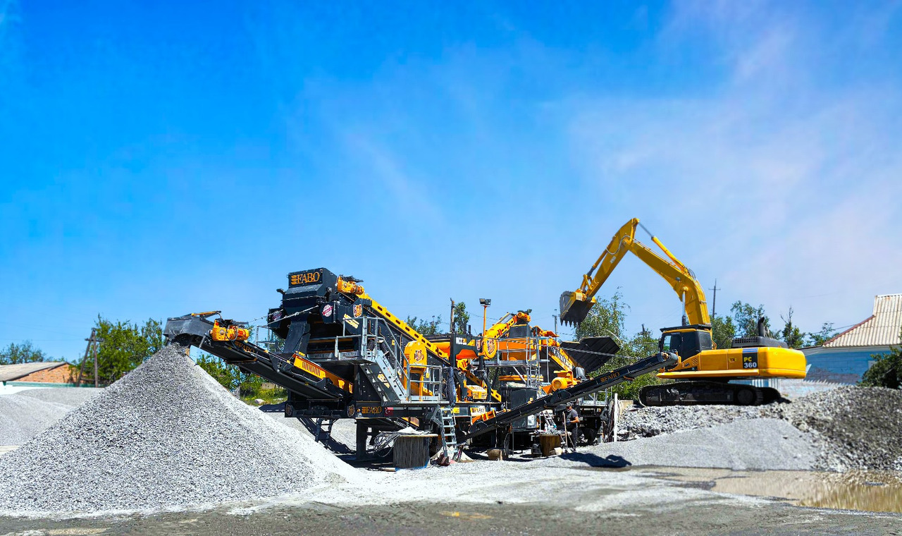 FABO Mobile crusher - Mobiele breker: afbeelding 1 FABO Mobile crusher - Mobiele breker: afbeelding 1