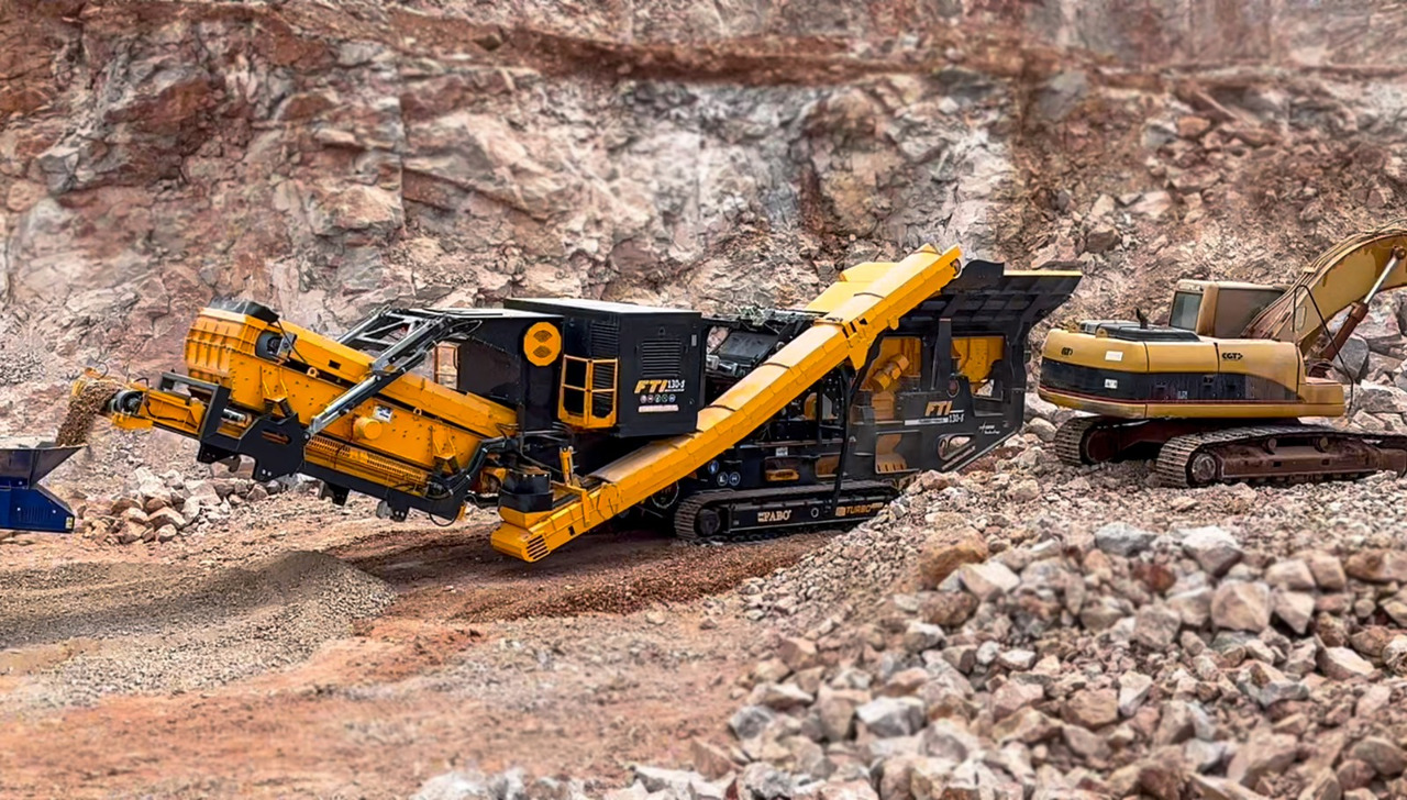 FABO Mobile crusher - Mobiele breker: afbeelding 2 FABO Mobile crusher - Mobiele breker: afbeelding 2