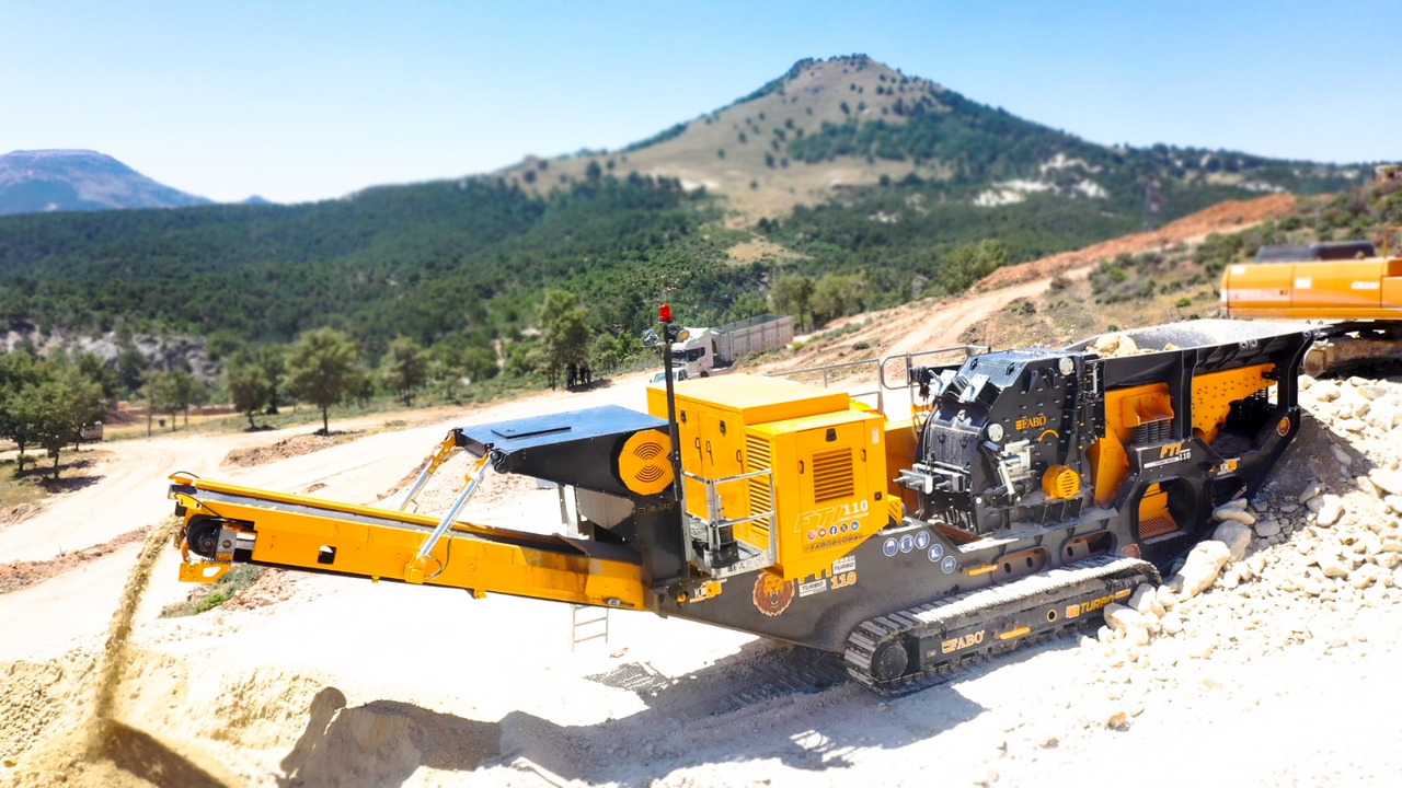 FABO Mobile crusher - Mobiele breker: afbeelding 1 FABO Mobile crusher - Mobiele breker: afbeelding 1