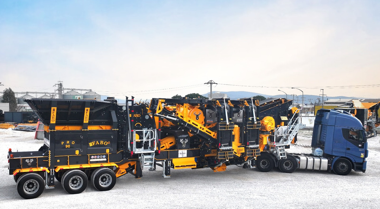 FABO Mobile crusher - Mobiele breker: afbeelding 1 FABO Mobile crusher - Mobiele breker: afbeelding 1