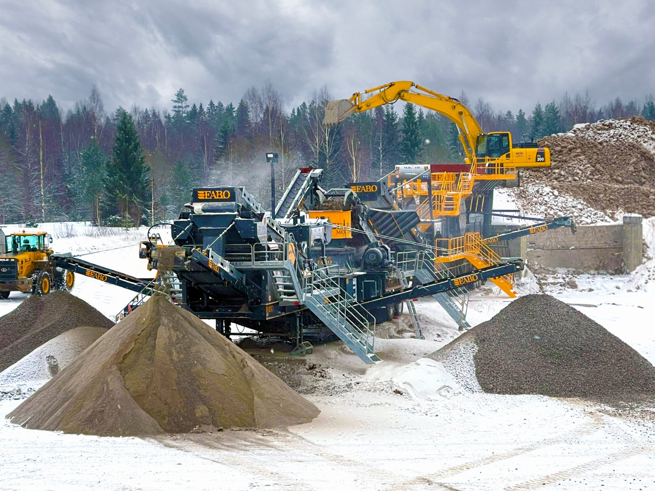 FABO Mobile crusher - Mobiele breker: afbeelding 4 FABO Mobile crusher - Mobiele breker: afbeelding 4
