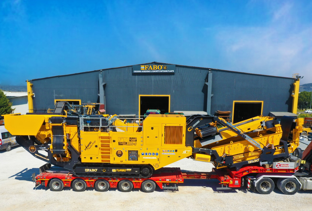 FABO Mobile crusher - Mobiele breker: afbeelding 1 FABO Mobile crusher - Mobiele breker: afbeelding 1