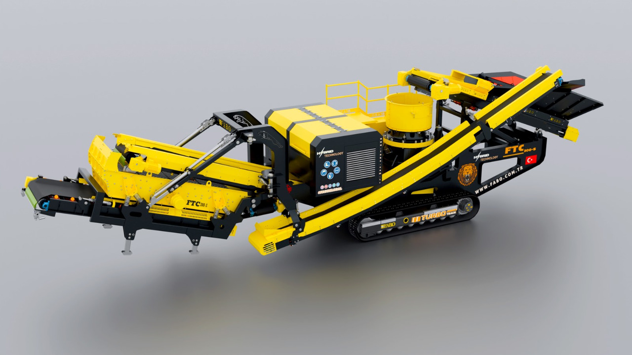 FABO Mobile crusher - Mobiele breker: afbeelding 3 FABO Mobile crusher - Mobiele breker: afbeelding 3