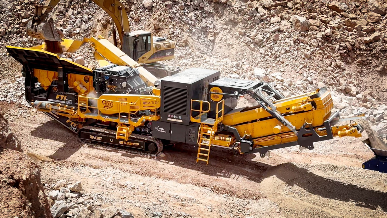 FABO Mobile crusher - Mobiele breker: afbeelding 1 FABO Mobile crusher - Mobiele breker: afbeelding 1