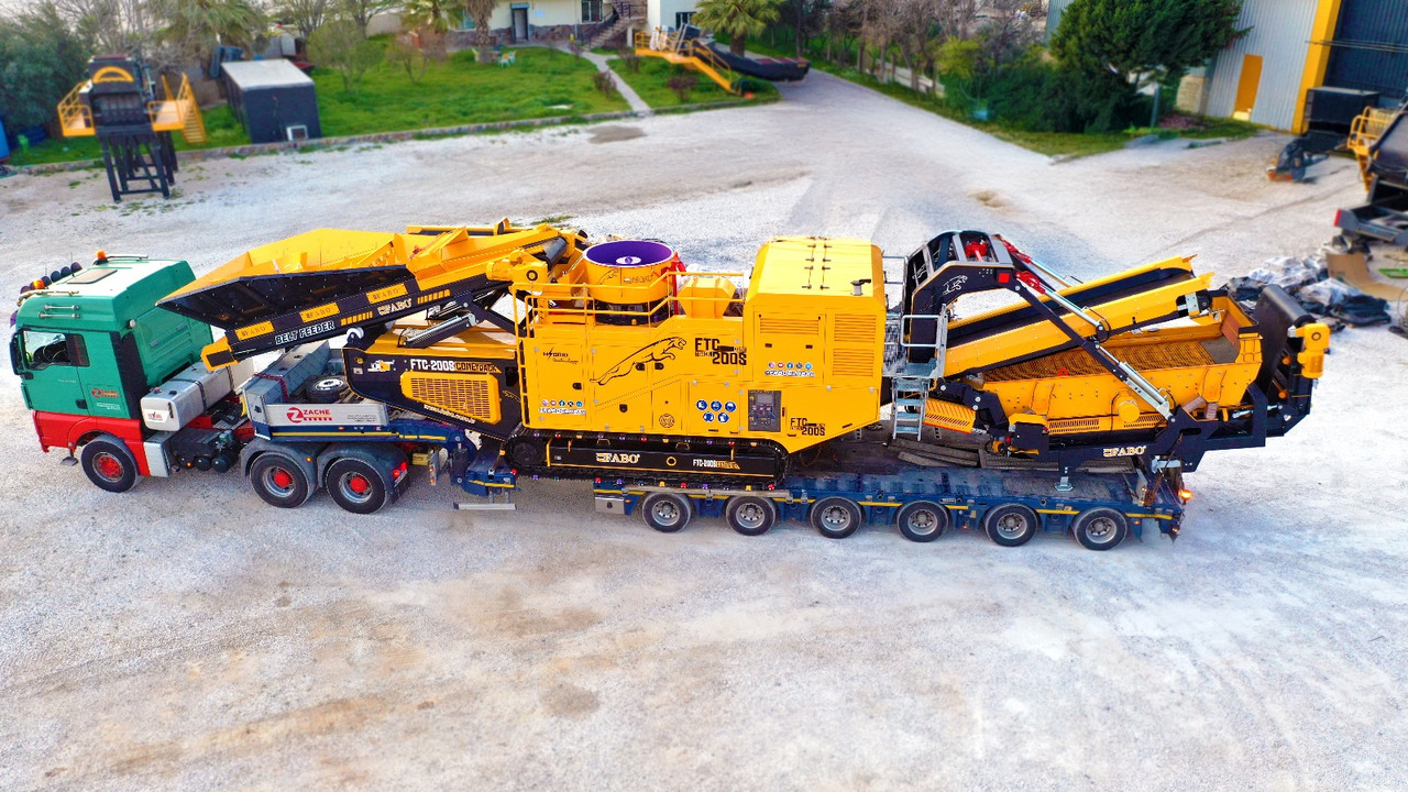 FABO Mobile crusher - Mobiele breker: afbeelding 1 FABO Mobile crusher - Mobiele breker: afbeelding 1