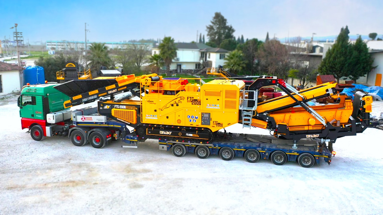 FABO Mobile crusher - Mobiele breker: afbeelding 2 FABO Mobile crusher - Mobiele breker: afbeelding 2