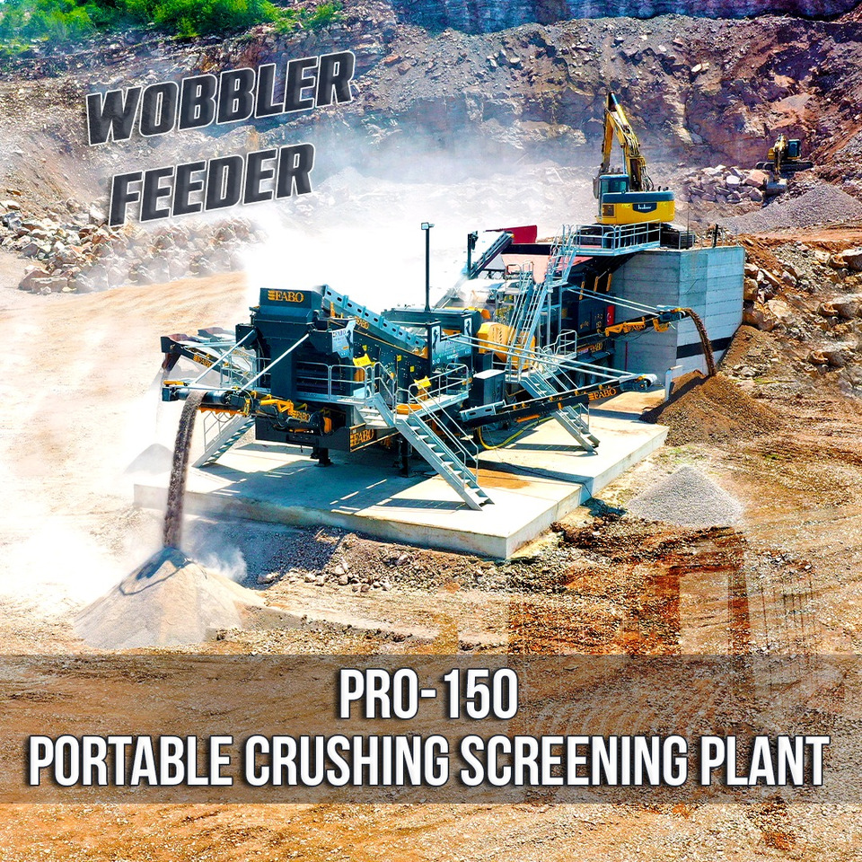 FABO Mobile crusher - Mobiele breker: afbeelding 1 FABO Mobile crusher - Mobiele breker: afbeelding 1