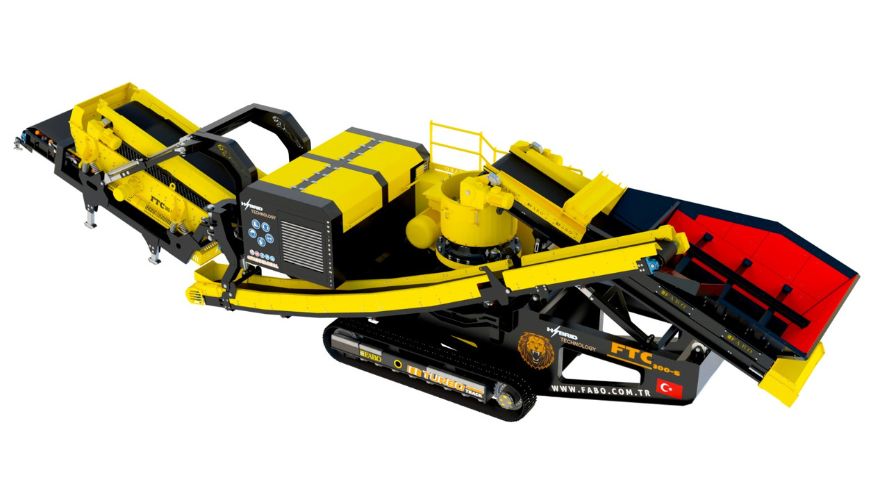 FABO Mobile crushers - Mobiele breker: afbeelding 5 FABO Mobile crushers - Mobiele breker: afbeelding 5