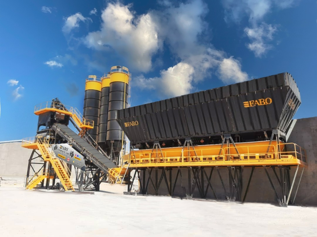 Nieuw Betoncentrale FABO compact concrete plant: afbeelding 1