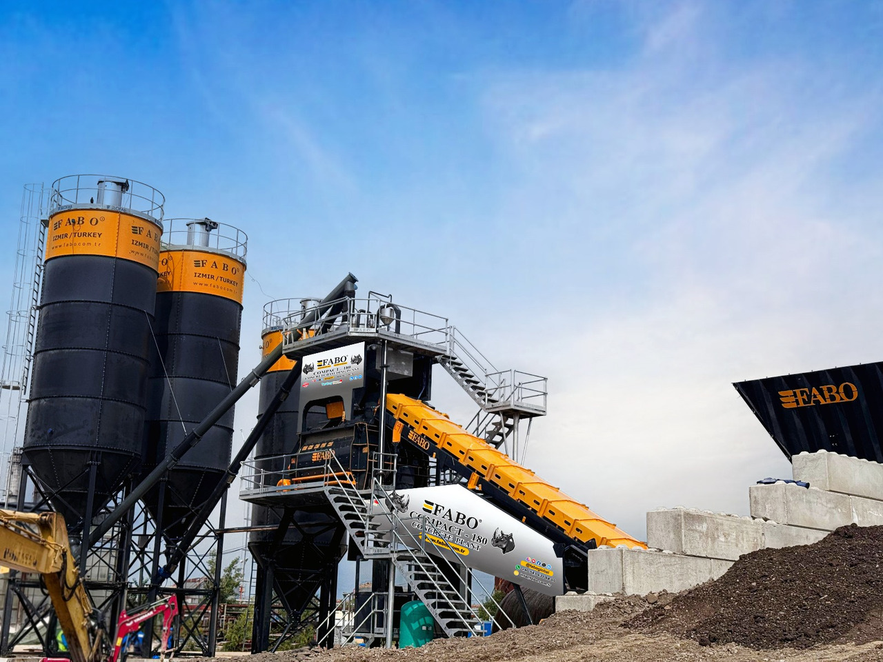 FABO compact concrete plant - Betoncentrale: afbeelding 1 FABO compact concrete plant - Betoncentrale: afbeelding 1