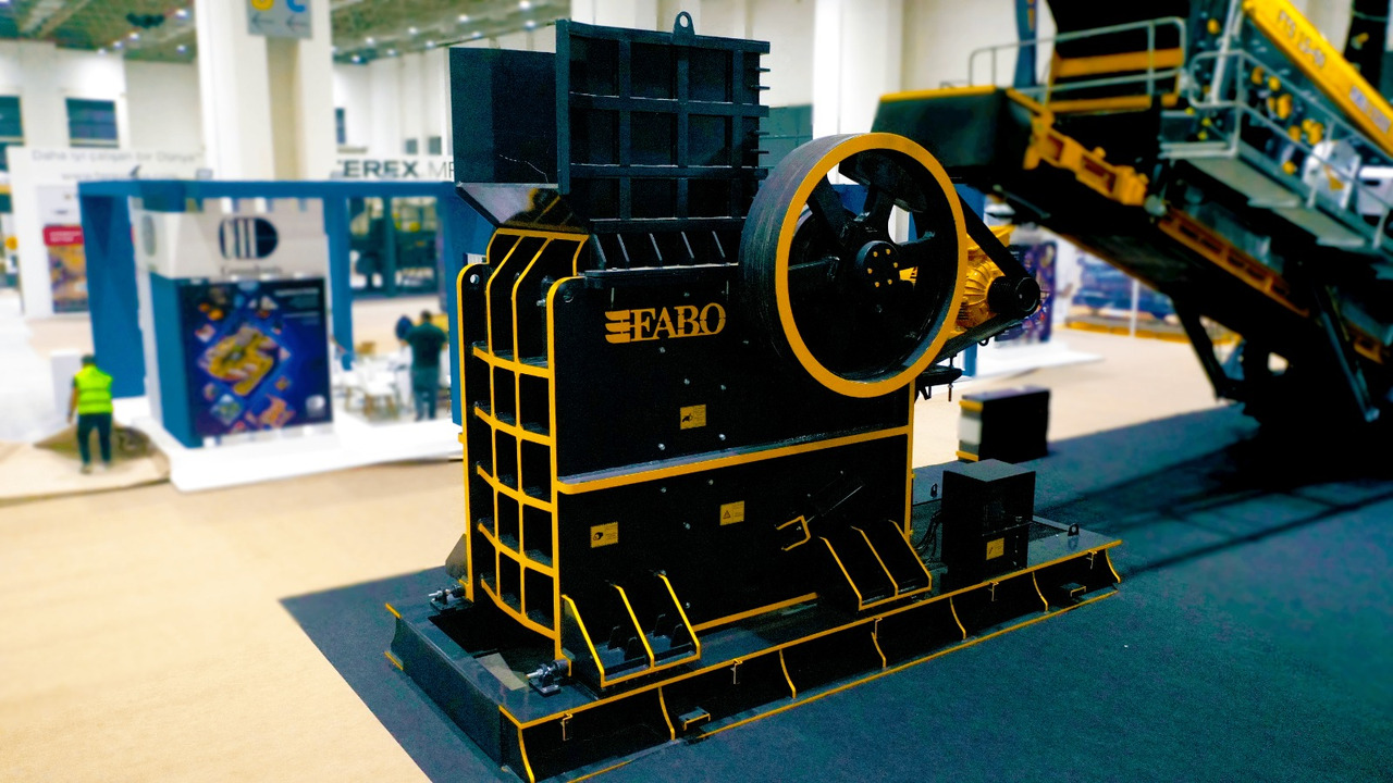 FABO jaw crusher - Kaakbreker: afbeelding 1 FABO jaw crusher - Kaakbreker: afbeelding 1