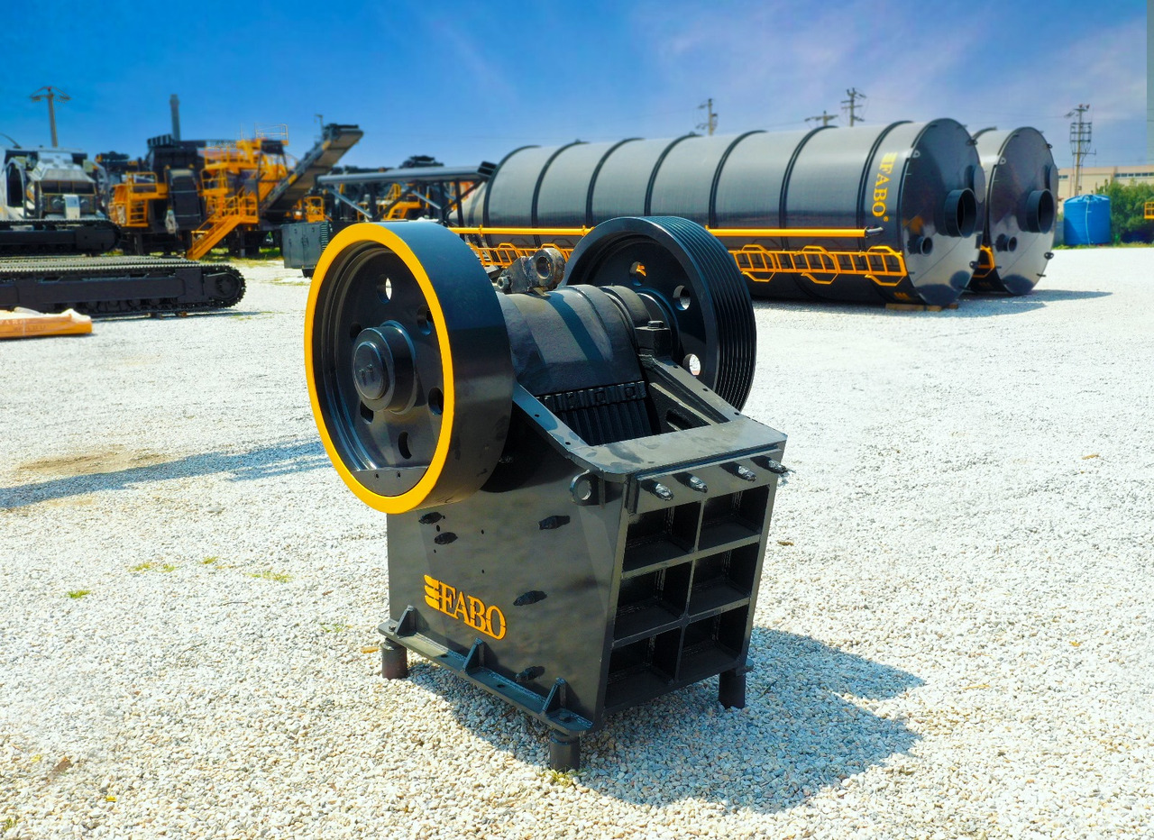 FABO jaw crusher - Kaakbreker: afbeelding 1 FABO jaw crusher - Kaakbreker: afbeelding 1