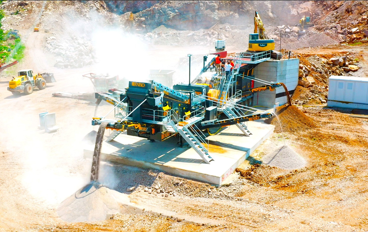 FABO mining machinery - crushing plant - Mijnbouw machine: afbeelding 3 FABO mining machinery - crushing plant - Mijnbouw machine: afbeelding 3