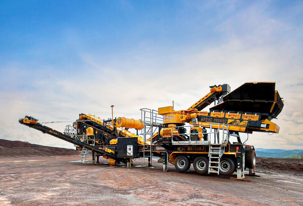 FABO mining machinery - crushing plant - Mijnbouw machine: afbeelding 2 FABO mining machinery - crushing plant - Mijnbouw machine: afbeelding 2