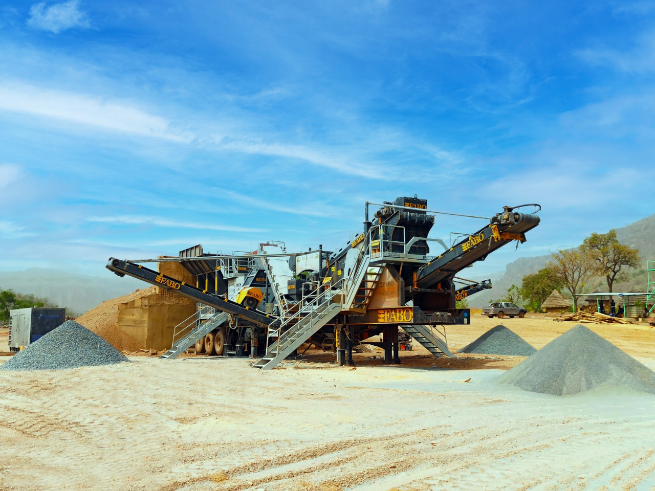 FABO mining machinery - crushing plant - Mijnbouw machine: afbeelding 1 FABO mining machinery - crushing plant - Mijnbouw machine: afbeelding 1