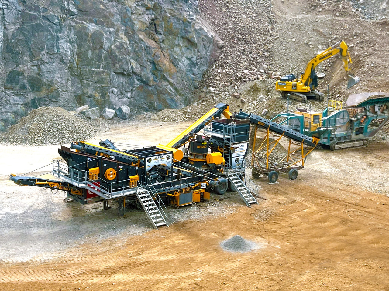 FABO mining machinery - crushing plant - Mijnbouw machine: afbeelding 3 FABO mining machinery - crushing plant - Mijnbouw machine: afbeelding 3