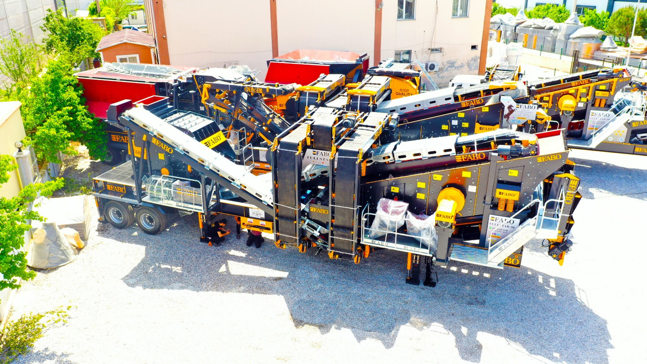 FABO mining machinery - crushing plant - Mijnbouw machine: afbeelding 1 FABO mining machinery - crushing plant - Mijnbouw machine: afbeelding 1