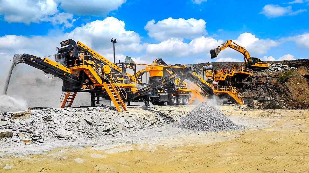 FABO mining machinery - crushing plant - Mijnbouw machine: afbeelding 2 FABO mining machinery - crushing plant - Mijnbouw machine: afbeelding 2