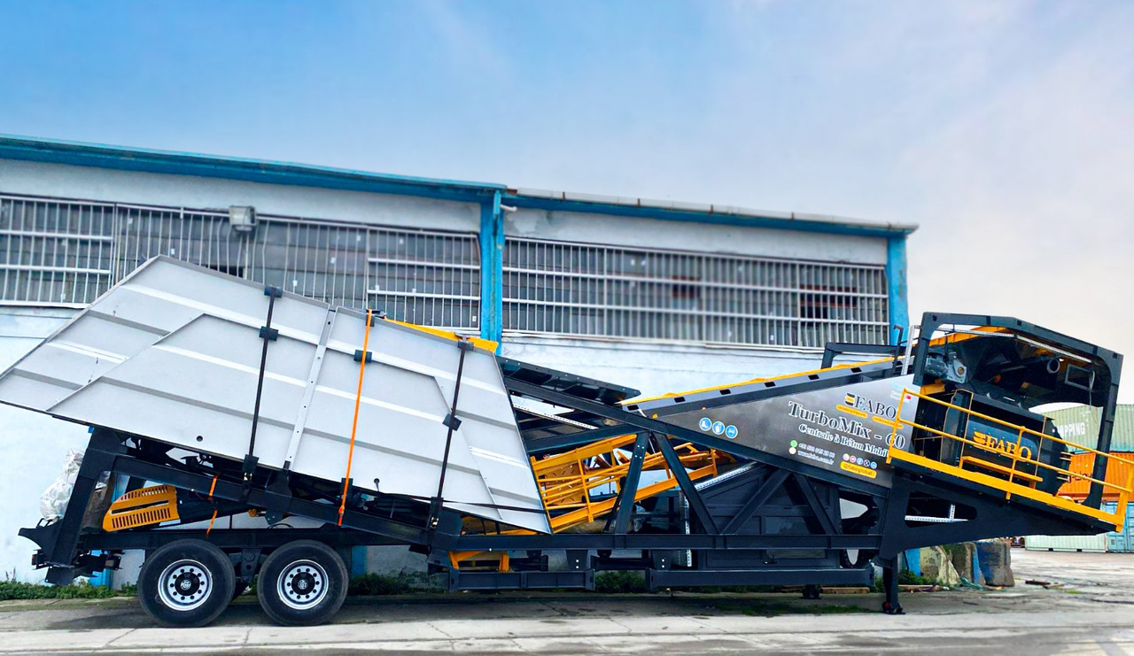 FABO mobile concrete batching plant - Betoncentrale: afbeelding 1 FABO mobile concrete batching plant - Betoncentrale: afbeelding 1
