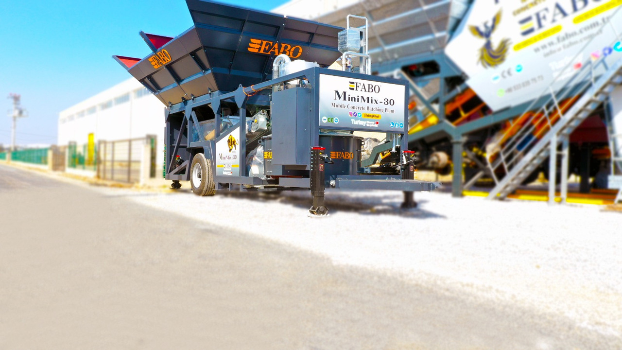 FABO mobile concrete batching plant - Betoncentrale: afbeelding 4 FABO mobile concrete batching plant - Betoncentrale: afbeelding 4