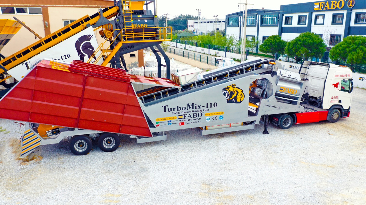 FABO mobile concrete batching plant - Betoncentrale: afbeelding 2 FABO mobile concrete batching plant - Betoncentrale: afbeelding 2