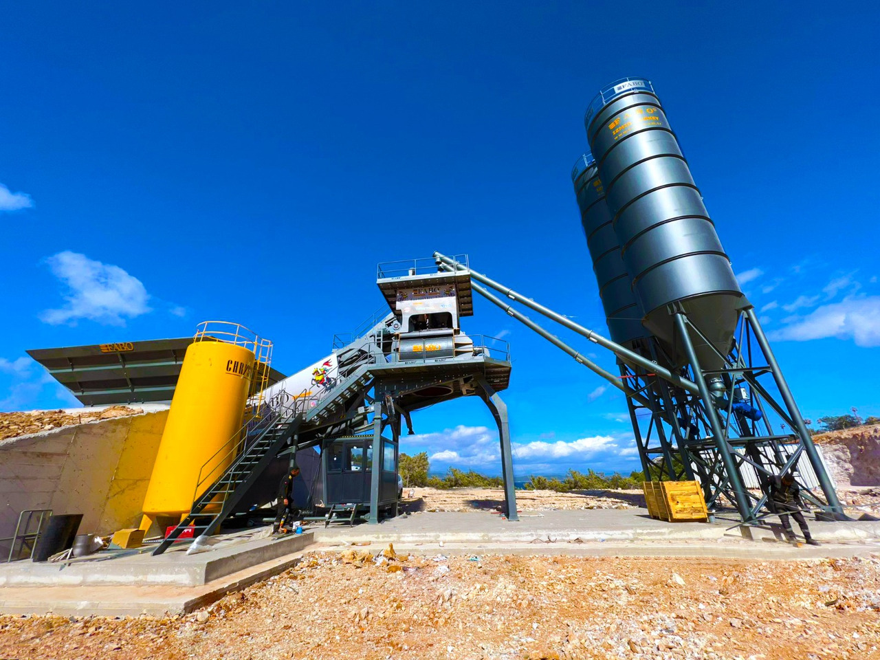 FABO mobile concrete batching plant - Betoncentrale: afbeelding 3 FABO mobile concrete batching plant - Betoncentrale: afbeelding 3