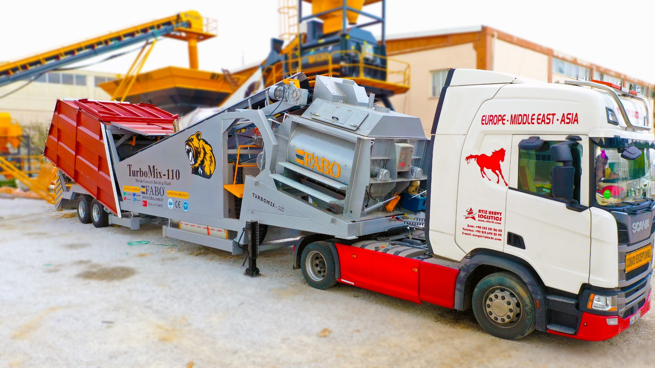 FABO mobile concrete batching plant - Betoncentrale: afbeelding 4 FABO mobile concrete batching plant - Betoncentrale: afbeelding 4