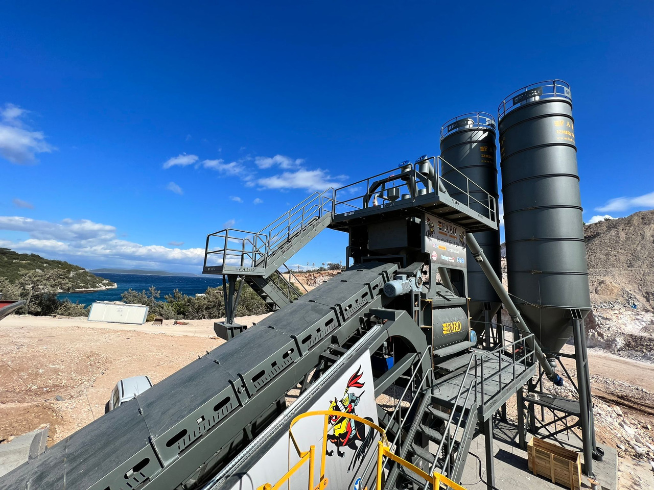 FABO mobile concrete batching plant - Betoncentrale: afbeelding 4 FABO mobile concrete batching plant - Betoncentrale: afbeelding 4