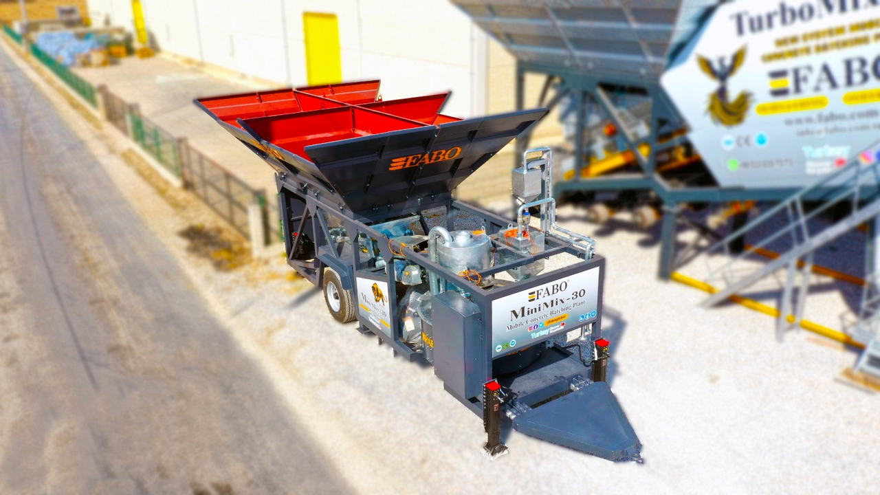 FABO mobile concrete batching plant - Betoncentrale: afbeelding 3 FABO mobile concrete batching plant - Betoncentrale: afbeelding 3