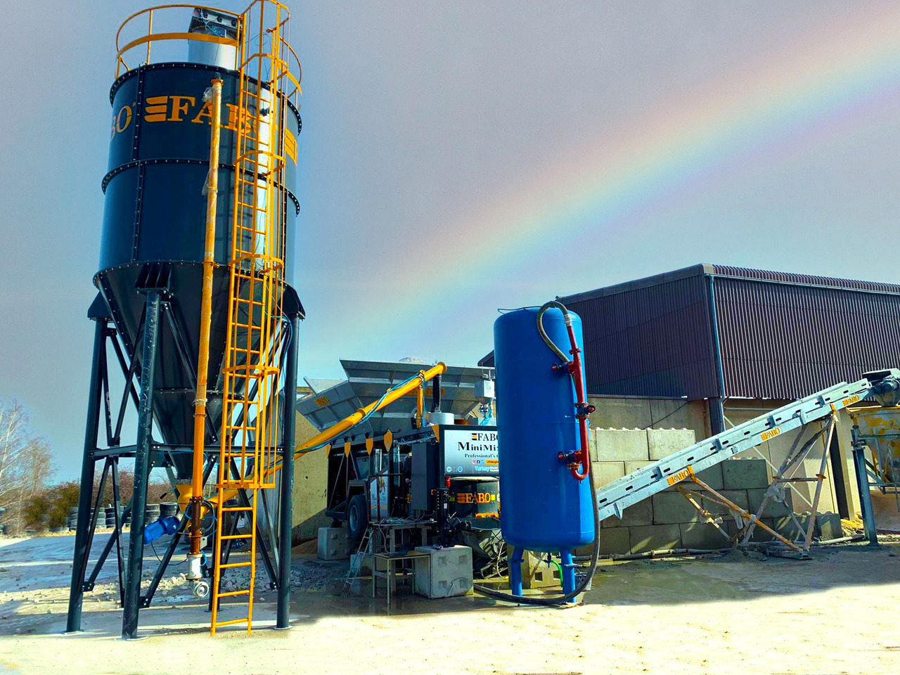 FABO mobile concrete batching plant - Betoncentrale: afbeelding 2 FABO mobile concrete batching plant - Betoncentrale: afbeelding 2