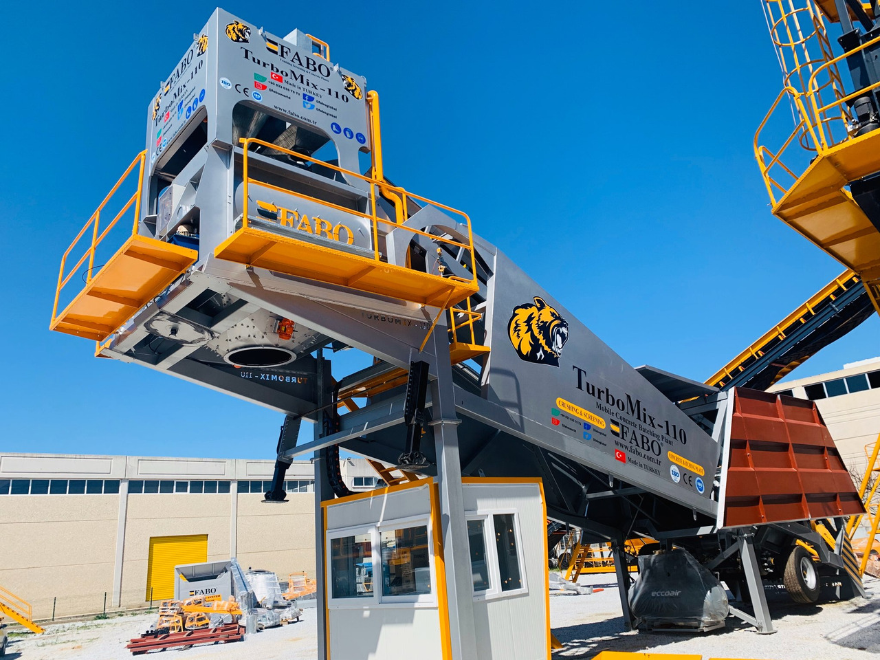 FABO mobile concrete batching plant - Betoncentrale: afbeelding 5 FABO mobile concrete batching plant - Betoncentrale: afbeelding 5