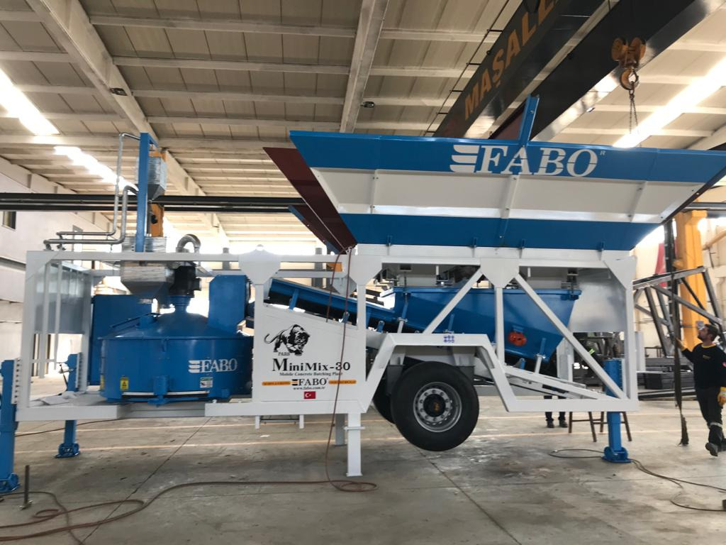 FABO mobile concrete batching plant - Betoncentrale: afbeelding 4 FABO mobile concrete batching plant - Betoncentrale: afbeelding 4