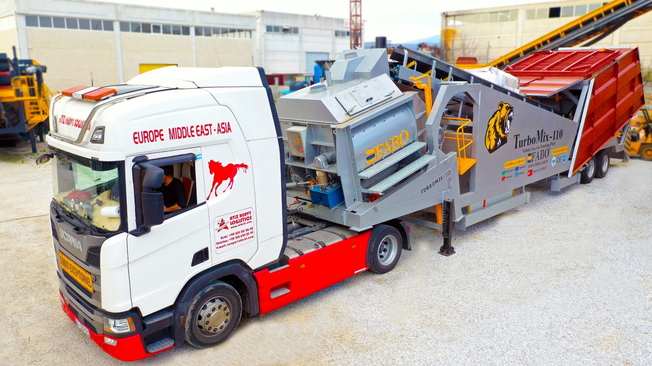 FABO mobile concrete batching plant - Betoncentrale: afbeelding 3 FABO mobile concrete batching plant - Betoncentrale: afbeelding 3