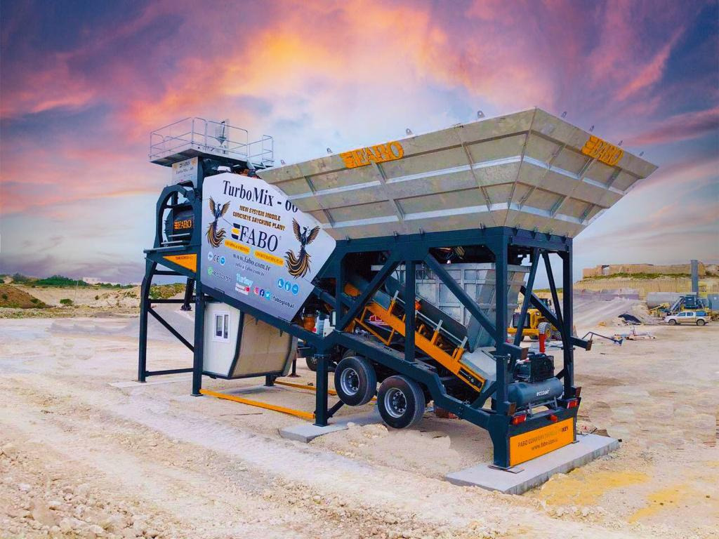 FABO mobile concrete batching plant - Betoncentrale: afbeelding 4 FABO mobile concrete batching plant - Betoncentrale: afbeelding 4