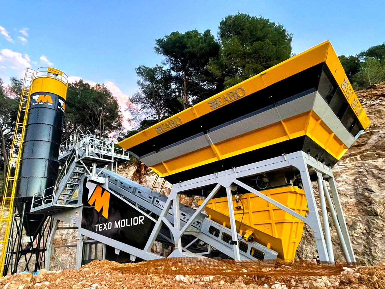 FABO mobile concrete batching plant - Betoncentrale: afbeelding 4 FABO mobile concrete batching plant - Betoncentrale: afbeelding 4