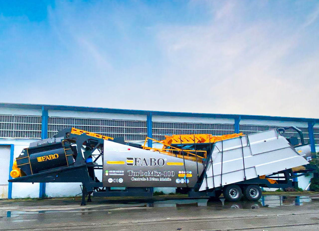FABO mobile concrete batching plant - Betoncentrale: afbeelding 1 FABO mobile concrete batching plant - Betoncentrale: afbeelding 1