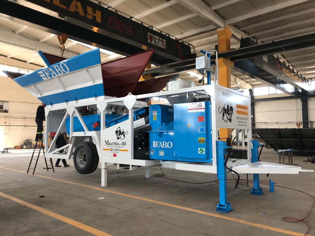 FABO mobile concrete batching plant - Betoncentrale: afbeelding 2 FABO mobile concrete batching plant - Betoncentrale: afbeelding 2