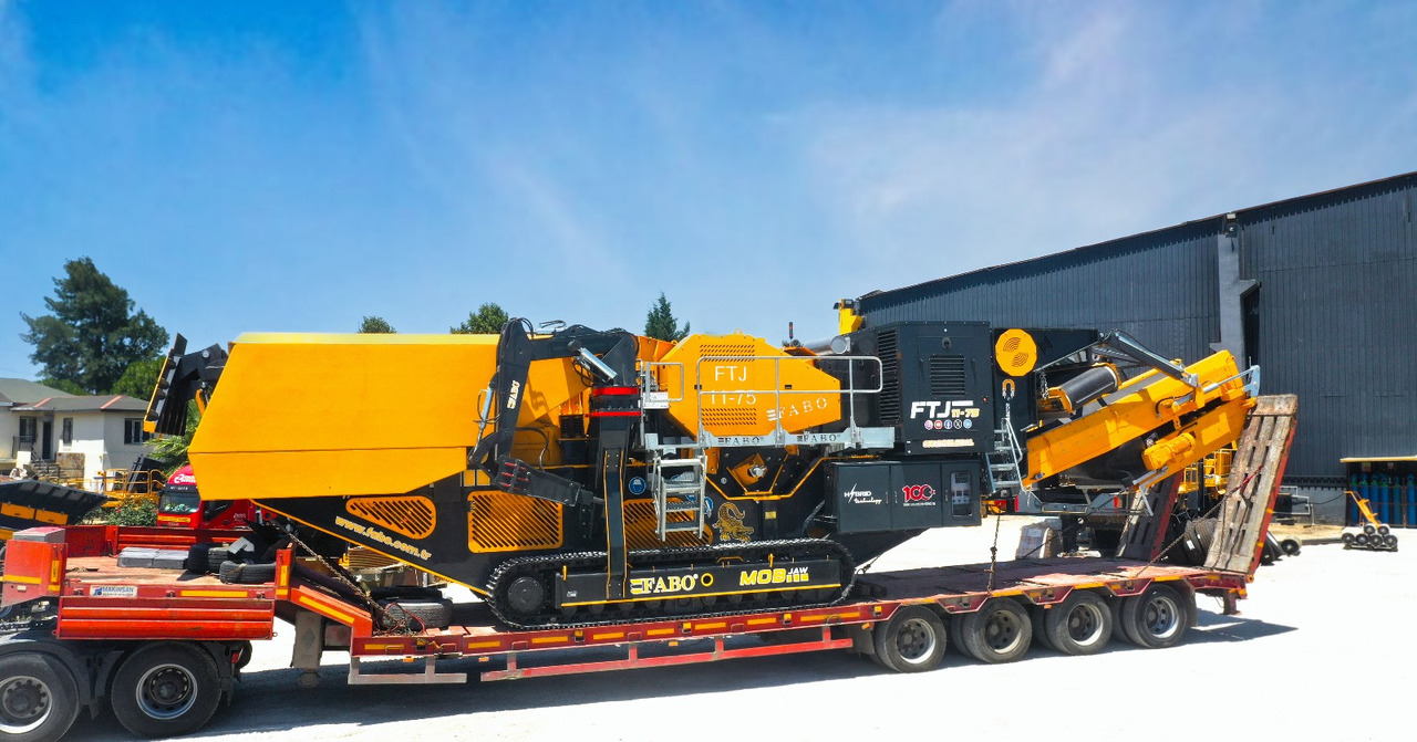 FABO mobile jaw crusher - Kaakbreker: afbeelding 1 FABO mobile jaw crusher - Kaakbreker: afbeelding 1