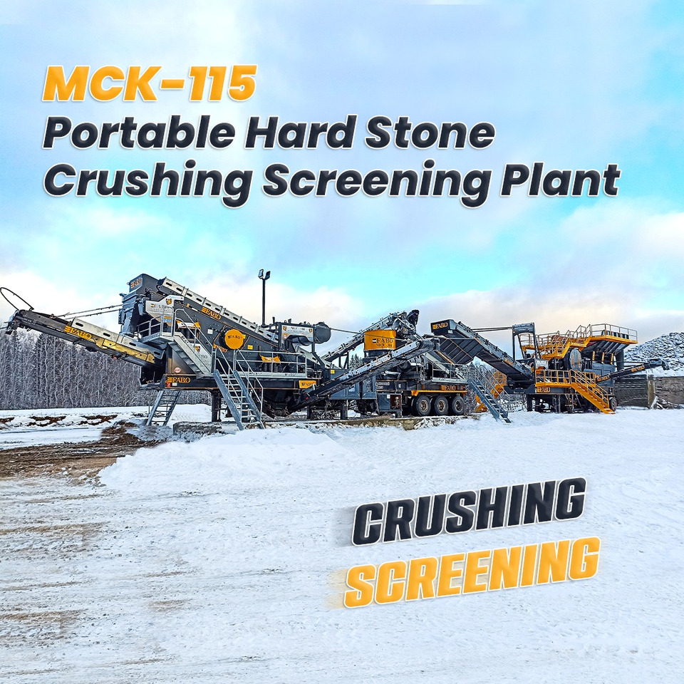 Nieuw Kaakbreker FABO mobile jaw crusher: afbeelding 1