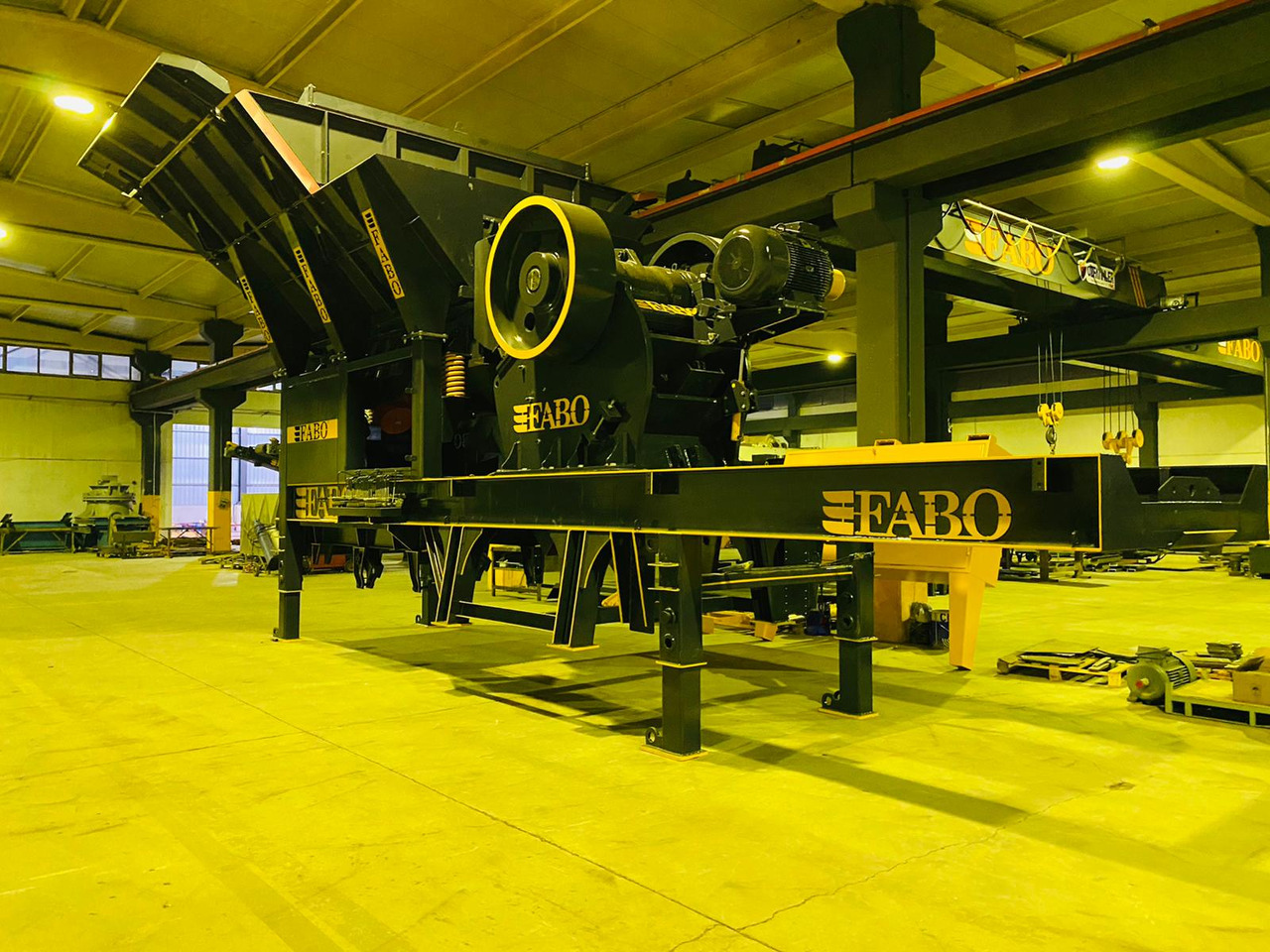 FABO mobile jaw crusher - Kaakbreker: afbeelding 4 FABO mobile jaw crusher - Kaakbreker: afbeelding 4