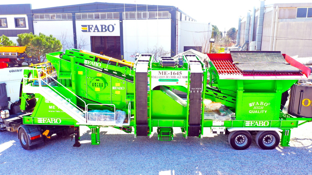 FABO mobile screen-mobile screening - Zeefinstallatie: afbeelding 1 FABO mobile screen-mobile screening - Zeefinstallatie: afbeelding 1